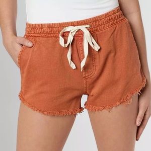 Billabong Rust Cutoff Shorts